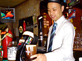 This is the restaurant where you can enjoy better food and music than the authentic pub!
