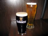 An Irish pub with a traditional atmosphere where local people gather