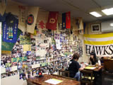 It is a must-have shop for the local Hawks.